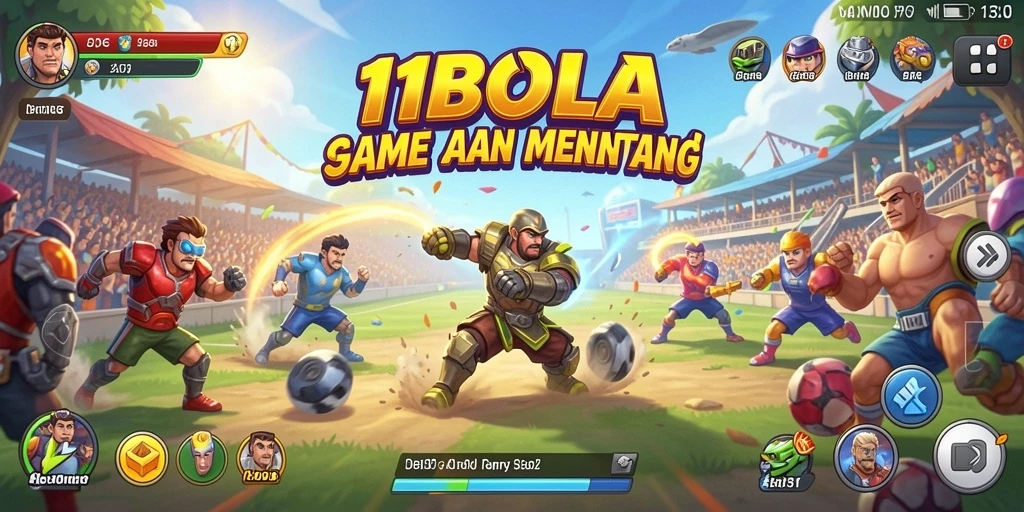 Tampilan gameplay seru dari <strong>11BOLA</strong> dengan aksi yang cepat dan menantang.