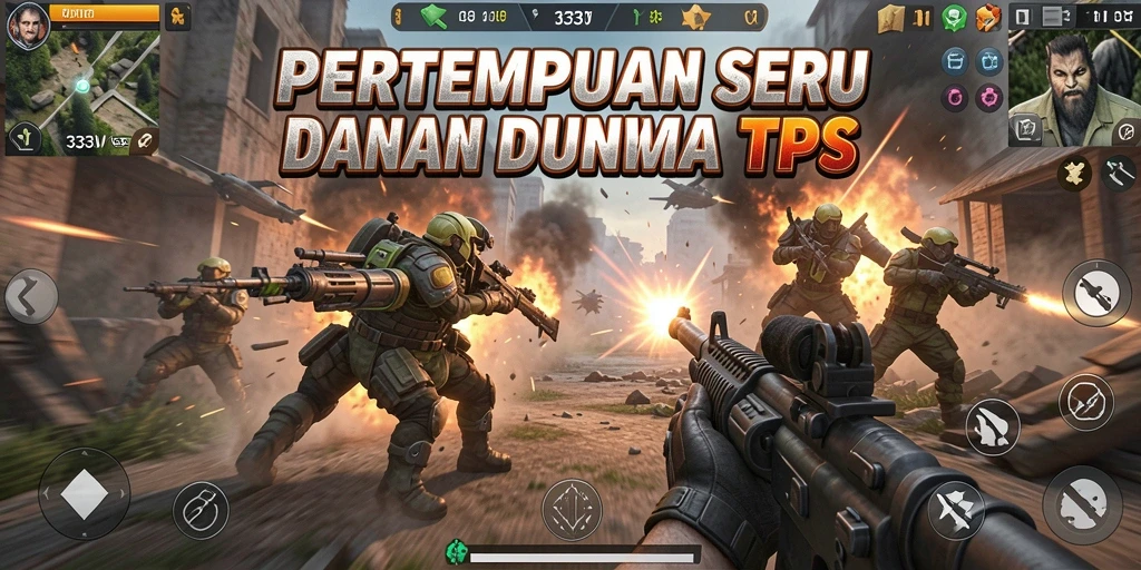 Tampilan gameplay seru di 333V dengan aksi pertempuran yang mendebarkan.