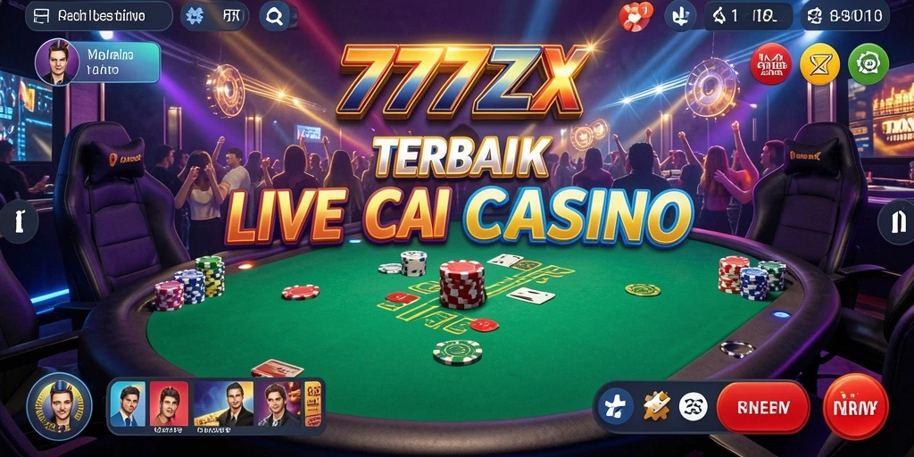 Gameplay menarik di <strong>777ZX</strong> dengan dealer langsung yang profesional.