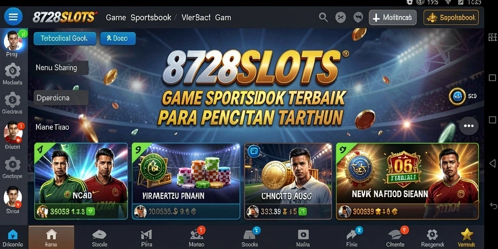 Gameplay menarik di 8728SLOTS dengan taruhan olahraga yang seru.