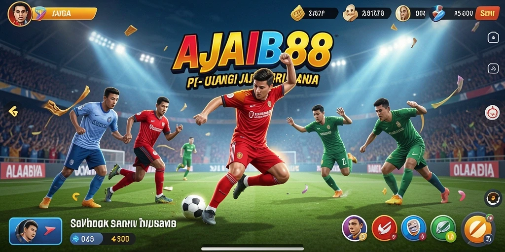 Tampilan menarik dari gameplay AJAIB88 yang penuh aksi olahraga.