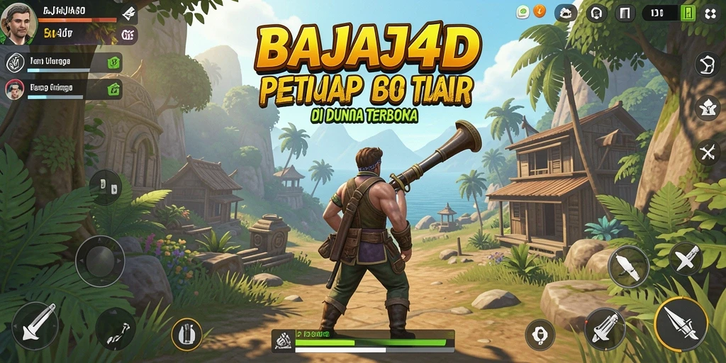Screenshot gameplay BAJAJ4D menampilkan aksi eksplorasi di dunia terbuka yang luas.