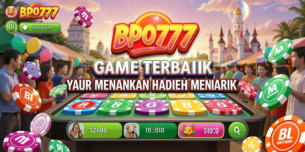Tampilan gameplay BPO777 yang seru dan interaktif.