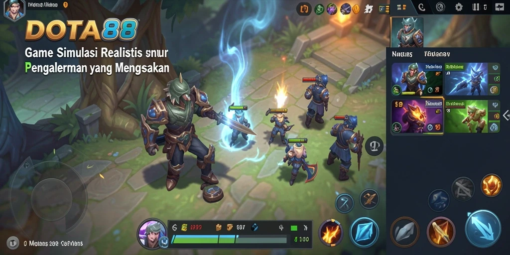 Gameplay DOTA88 yang menarik dalam dunia simulasi.