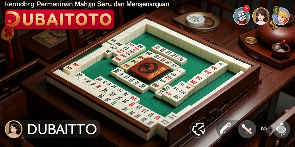 Screenshot gameplay DUBAITOTO dengan tampilan grafis Mahjong yang menarik.