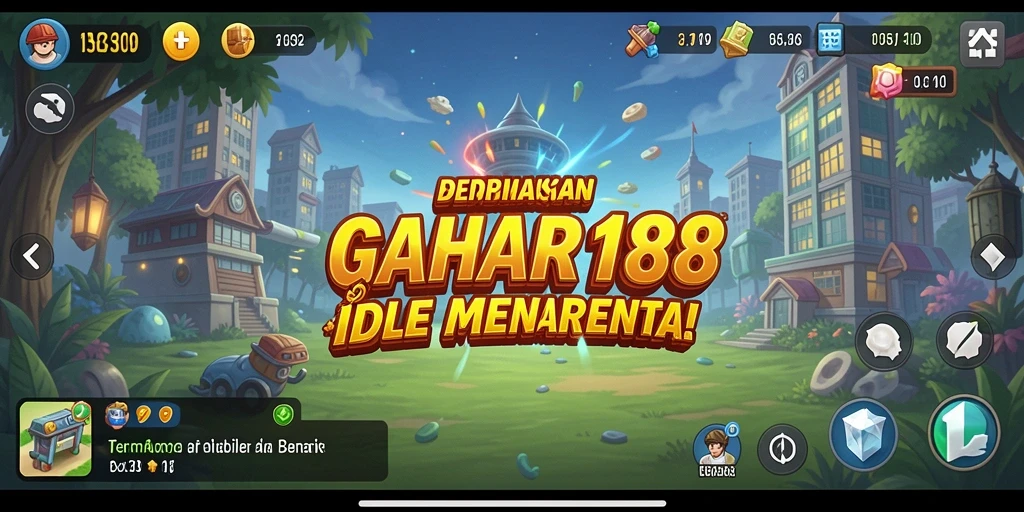 Tampilan gameplay GAHAR188 yang menarik dan santai.
