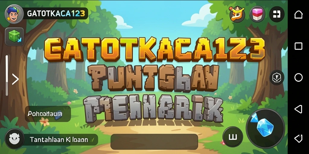 Tampilan gameplay menantang dari GATOTKACA123 dengan berbagai teka-teki.