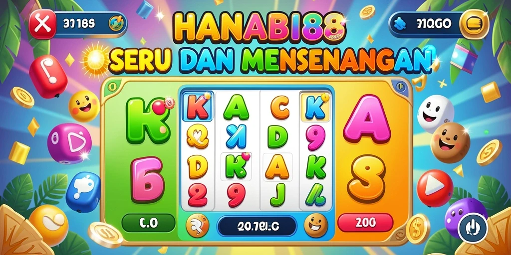 Gameplay seru Bingo di HANABI88 yang penuh warna.