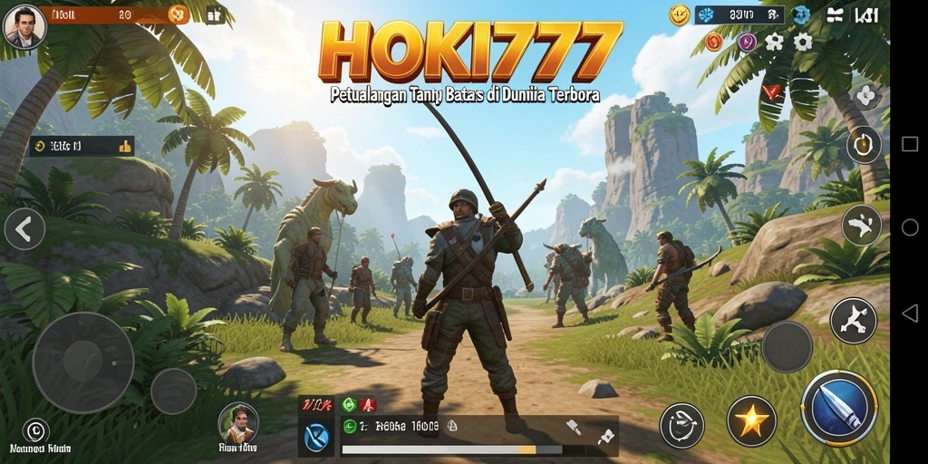 Gameplay HOKI777 yang memukau di dunia terbuka.