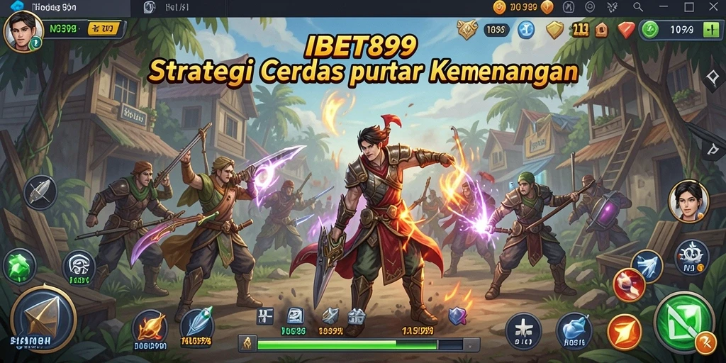 Screenshot gameplay <strong>IBET899</strong> menampilkan strategi yang mendebarkan.