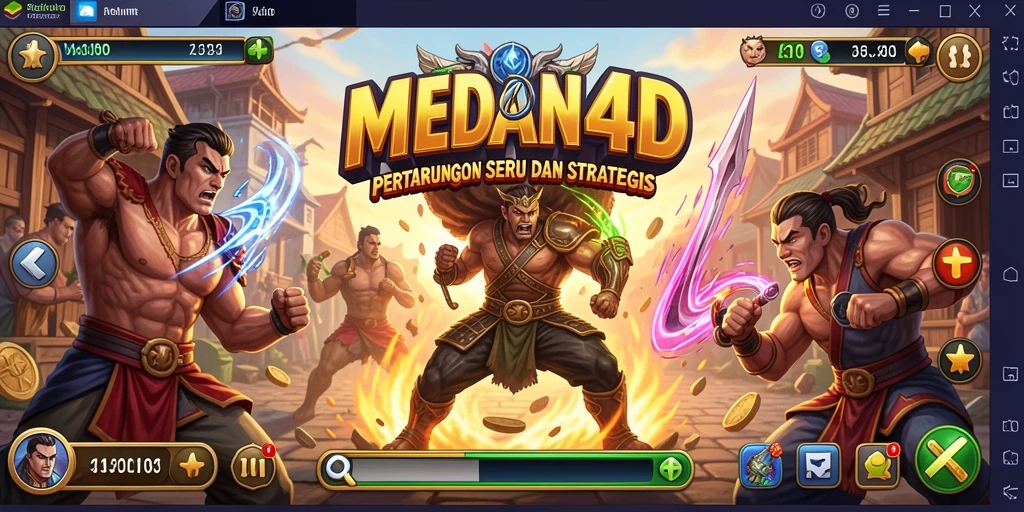 Gameplay action-packed dan mendebarkan di MEDAN4D.