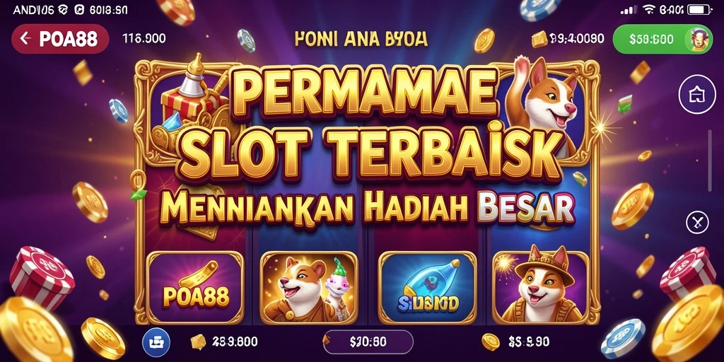 Tampilan gameplay Slot yang menarik dan penuh warna.