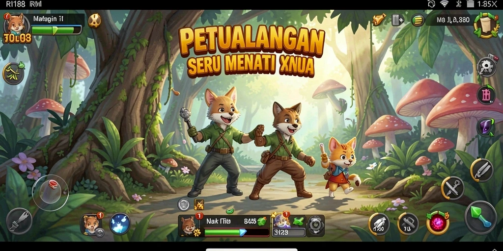 Gameplay seru dan grafis menawan di RI188.