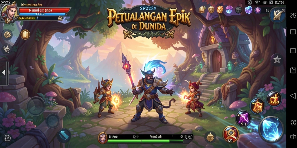 Gameplay menarik SP212 yang memukau dan menantang.