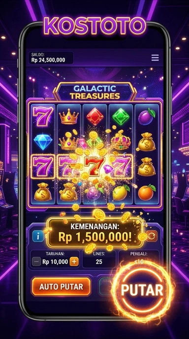 Tampilan antarmuka kostoto yang sederhana dan intuitif.